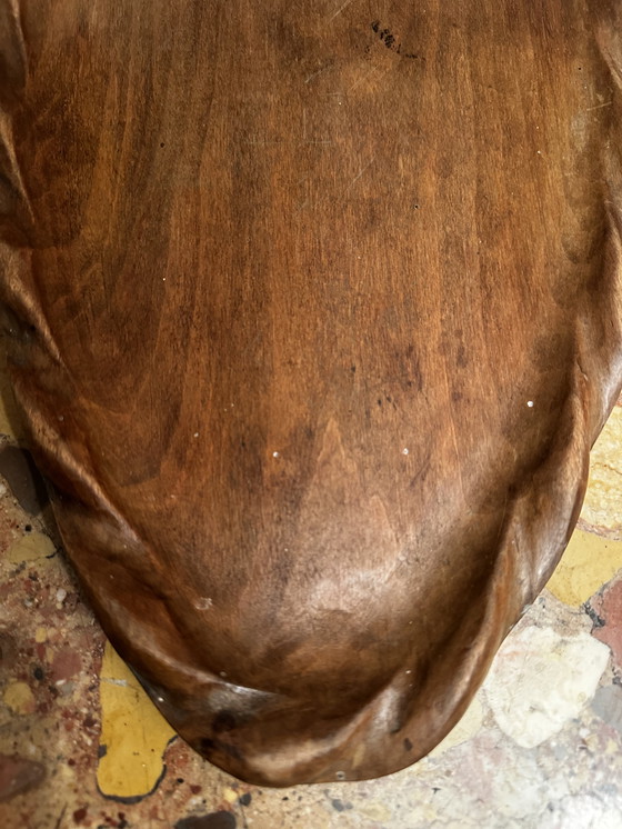 Image 1 of Plateau / Vide Poche ovale en Chêne attribué à Stanley Webb Davies de Windermere