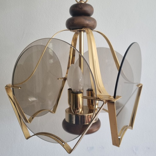 Suspension vintage des années 1950