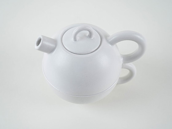 Image 1 of Teapot and cup set, Danish design, 1990s, manufactured by Broste Copenhagen