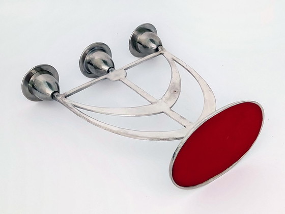 Art Deco candlestick – Candle holders, Metal (photo 8 of 9)