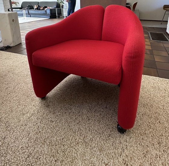 Image 1 of Set di 4 poltrone PS142, Eugenio Gerli per Tecno