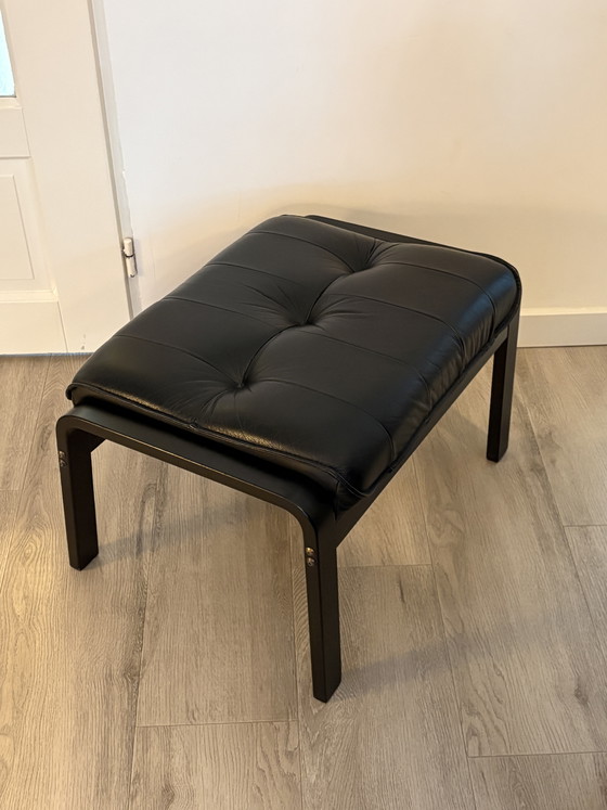 Vintage Design Hocker Van Het Deense Merk Unico – Hockers en poefs, Leather, Wood (photo 9 of 15)
