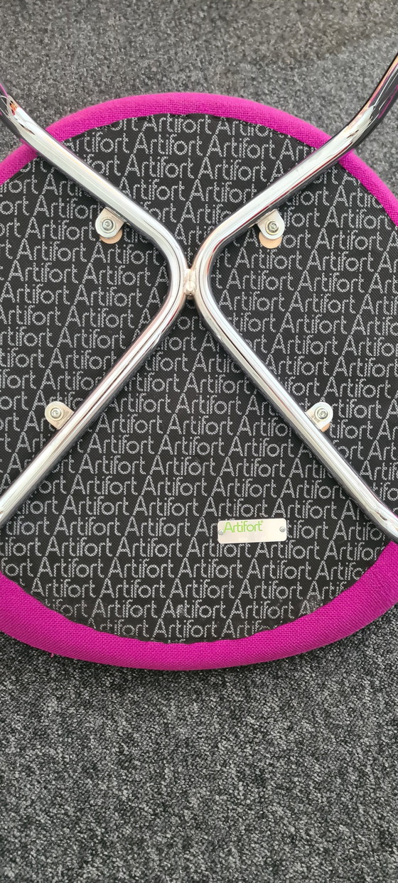 Image 1 of 4 alegres sillas Artifor Nina