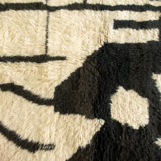 Image 1 of Tapis en laine pure fait main traditionnelle länge 2/3 m