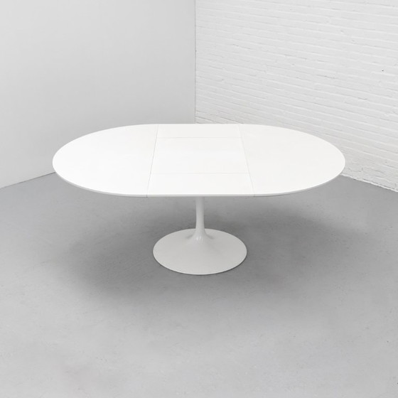 Image 1 of Knoll Tulip Extendable Dining Table Eero Saarinen, 1980