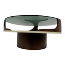 Vintage space age round table 1960s