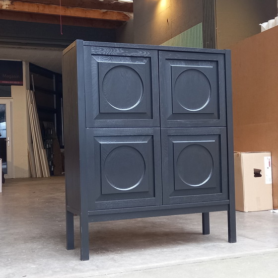 Image 1 of Highboard Dressoir Bar Brutalistische stijl De Coene 1970's