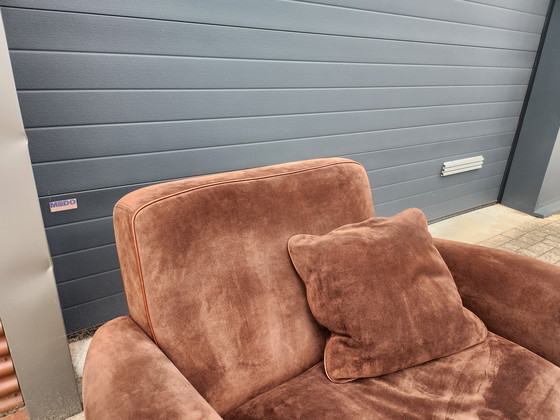 Image 1 of Baxter - Mickey Extra Armchair in Suede