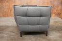 Sofá de tela gris B&B Italia diseño Husk