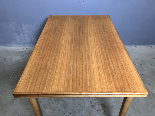 Mid - Century Table Desk Extendable Vintage