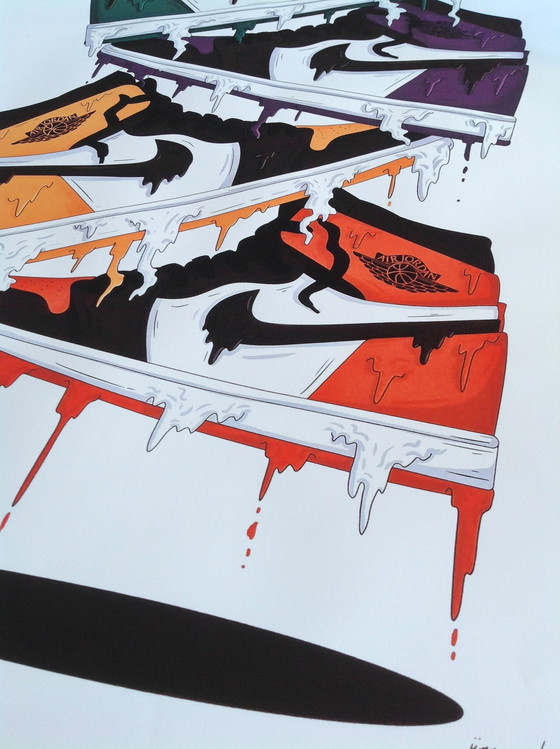Image 1 of Poster retrò Nike Air Jordan High
