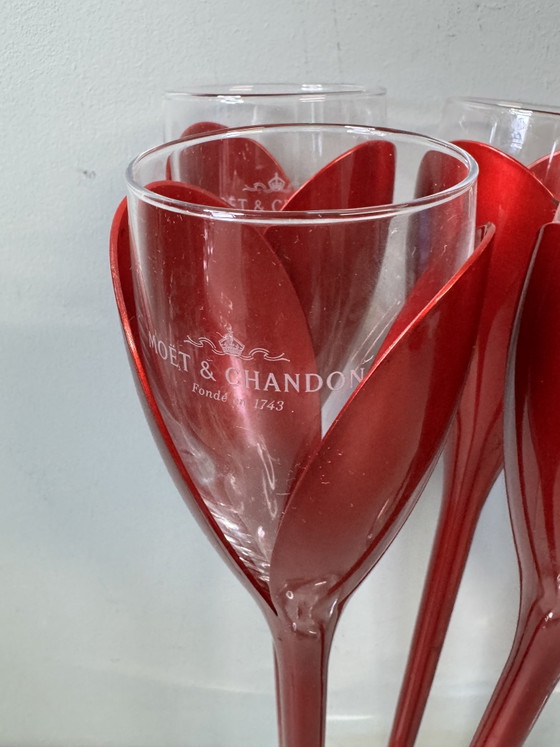 Moët & Chandon Champagneglazen - Set van 8 – Tafelaccessoires, Glass, Plastic (photo 9 of 15)