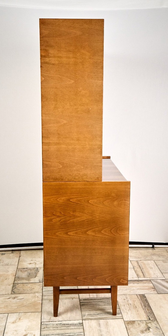 Image 1 of Vintage Bilea Arges boekenkast, jaren 70, Roemenië