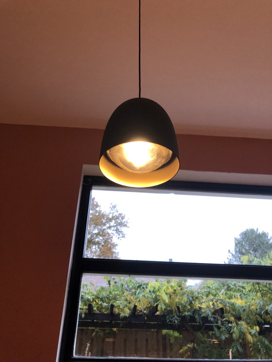 Image 1 of 2x B.Lux / B-Lux Speers s1 zwarte minimalistische hanglampen 