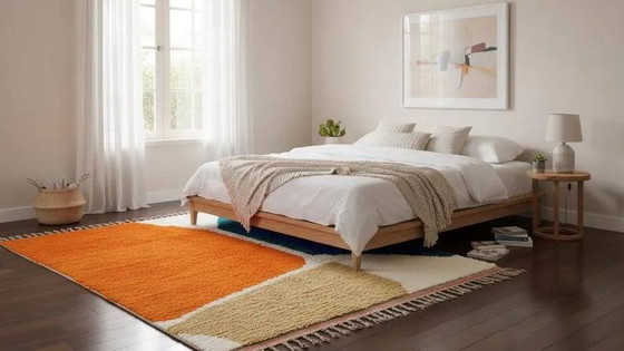 Tapis marocain, 300x200cm extra large - tapis pour salon et chambre – Wool, Cotton (photo 6 of 12)