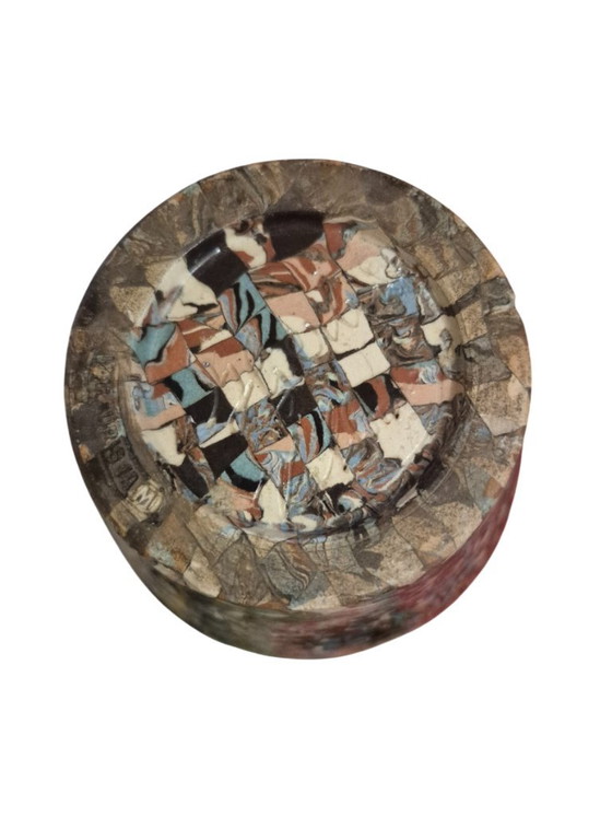 Multicolor vase with butterfly motif, jean germino vallauris, Other, Multi Color, Modern (photo 6 of 15)