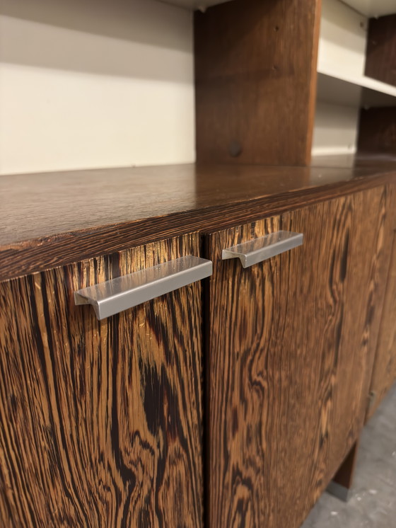 Image 1 of Pastoe vrijstaand made to measure wandmeubel – Wengé 