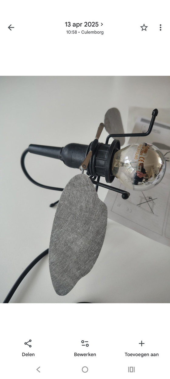 Image 1 of Oligo Mademoiselle Filou lampe à pince mouche