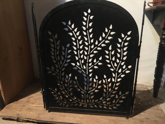 Parascintille in metallo battuto e tagliato – Oggetti decorativi, Iron, Vintage (photo 14 of 17)