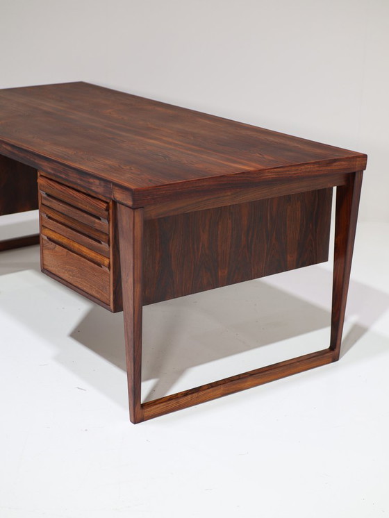Image 1 of Scrivania bifacciale Kai Kristiansen 70 FM Furniture in palissandro