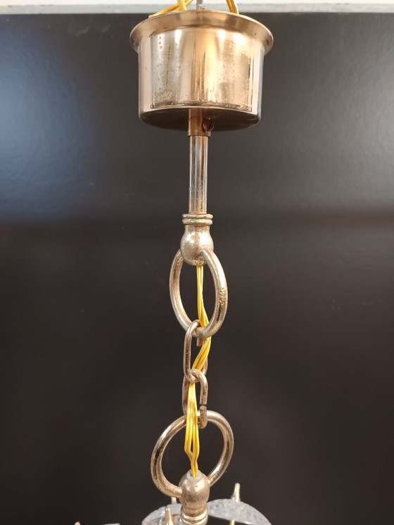 Image 1 of Vintage Sputnik snowball pendant lamp - Val Saint Lambert