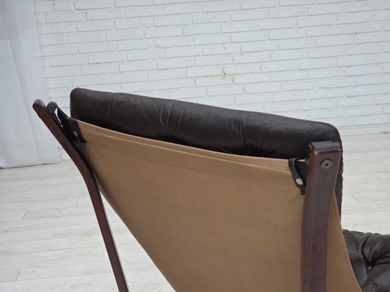 Image 1 of 1970s, Norwegian design by Jim Myrstad, loungechair, model "Viking".