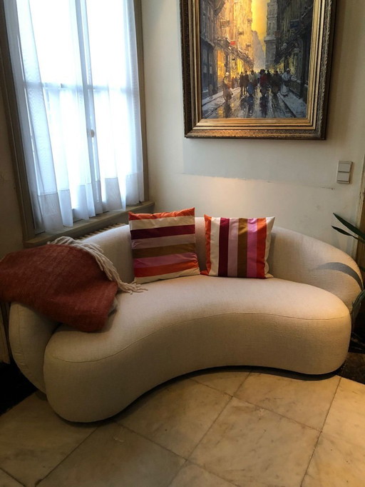 halbrundes Sofa einzigartige Form neu