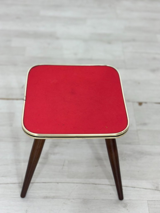 Image 1 of Retro Rockabilly / Nierentisch / Beistelltisch / Blumentisch / Mid Century Couchtisch