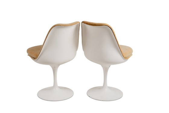 Image 1 of Eero Saarinen, per Knoll, Serie di 8 sedie "Tulip". Anni '70