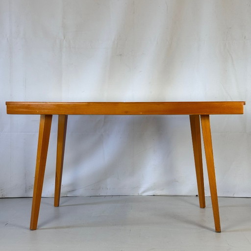 Jitona Extendable Dining Table, Mid-Century, 1960s, Czechoslovakian