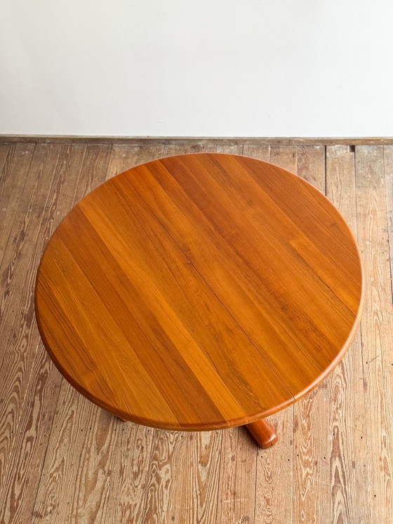 Image 1 of Deense uitschuifbare eettafel van teakhout van Dyrlund