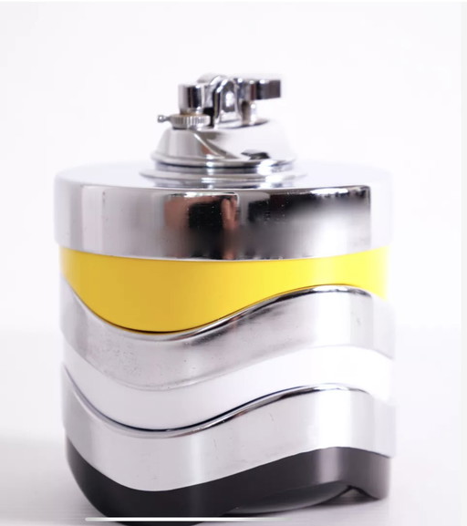 Lighter and Ashtray Space Age by YAX JAPAN. Collectible. 70's