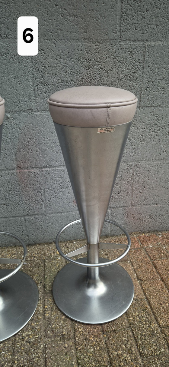 Johanson Design Barhocker – rvs, Leather (photo 8 of 8)