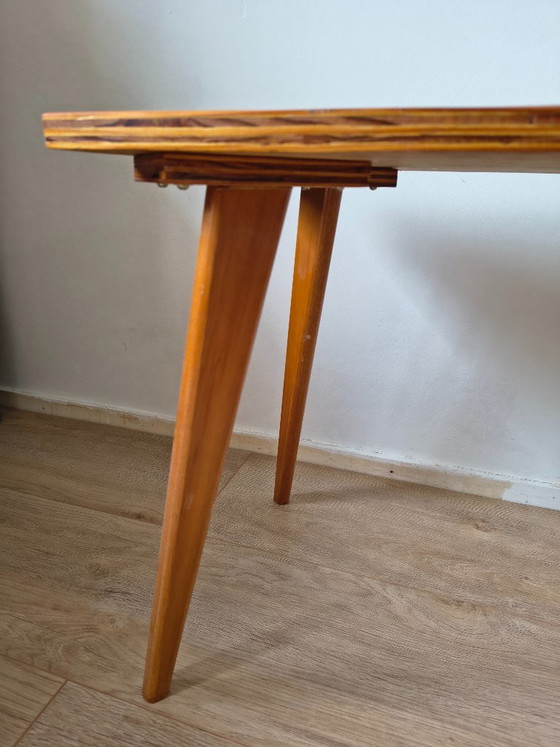 Vintage Wooden Side Table / Mid-Century Modern Side Table (photo 2 of 5)