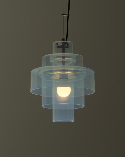 LS-120 3-Tier Hanglamp - Jaren 70 - Carlo Nason
