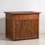 Antique kitchen cabinet with floral details (c.1920) #7 – Storage cabinet, Rustic (photo 6 of 40)