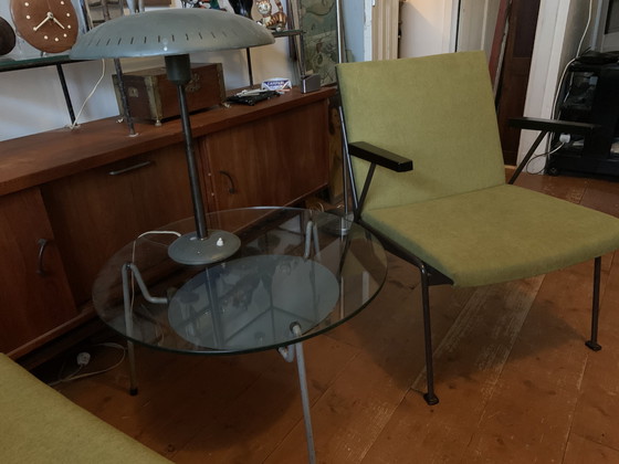 Image 1 of 2 sedie Oasis di Wim Rietveld, con nuovo rivestimento e gommapiuma