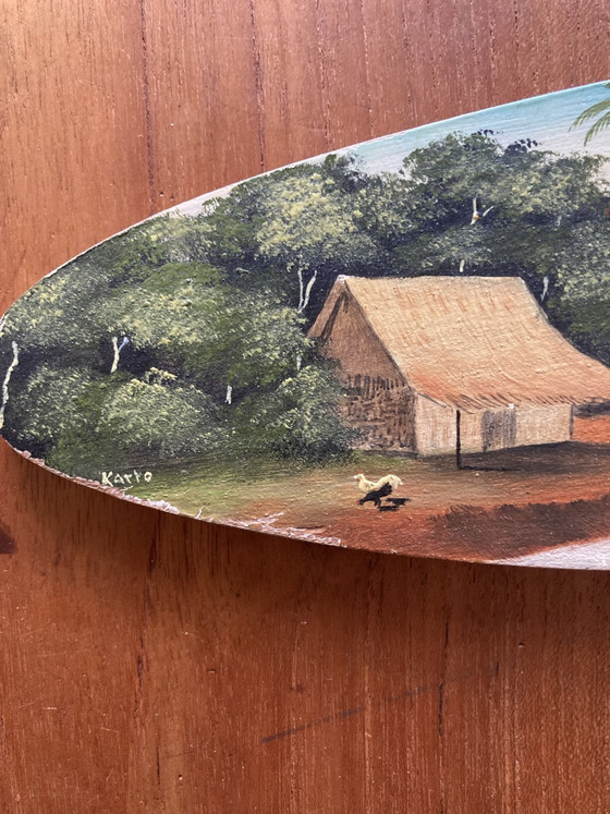 Mooi Indie 4 surfboard paintings – Paintings & Drawings, Wood (photo 4 of 15)