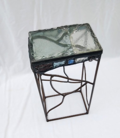 Pedestal II – beeldhouwkunst, Glass, Iron (photo 2 of 19)