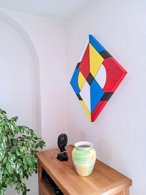 Image 1 of Enzo SAN MARCO - War Plane Mondrian