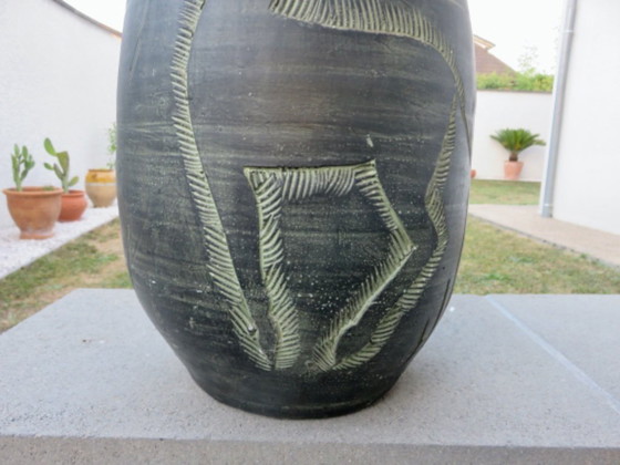 Image 1 of Important ceramic vase by Francisco Figueras, Catalonia, Spain