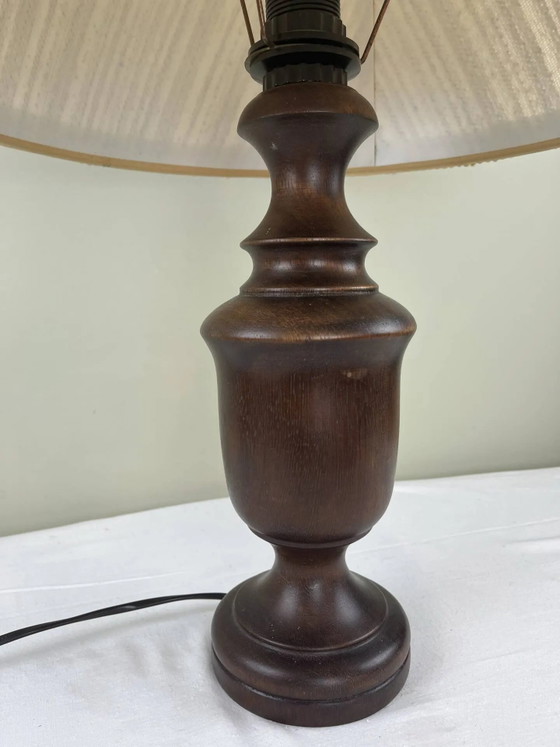 Grande lampada d'ambiente bohémien vintage – Lampade da tavolo, Wood (photo 8 of 12)