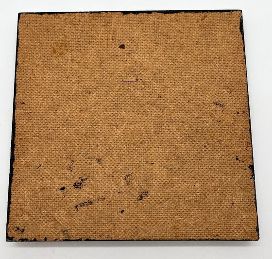 Image 1 of Raro rilievo da parete di Sven Lindström - Nave vichinga - Peltro su legno - Design scandinavo di metà secolo