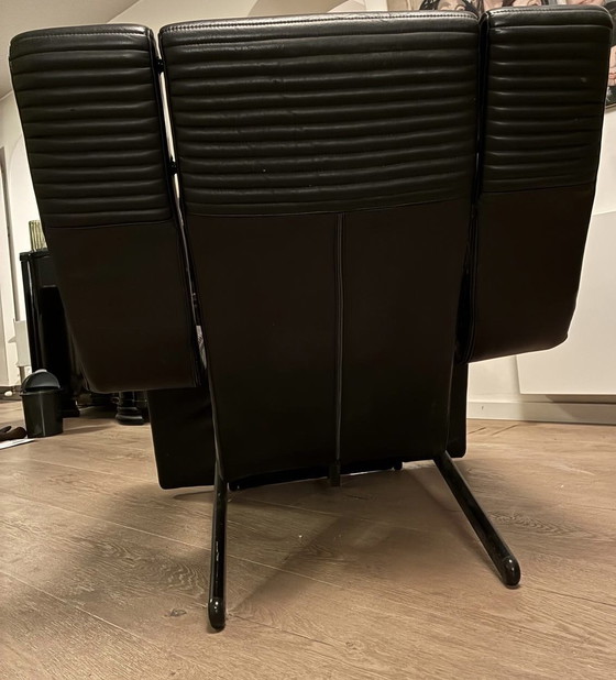 Image 1 of Leather Kilkis lounge chair by Titian's Ammannati for 