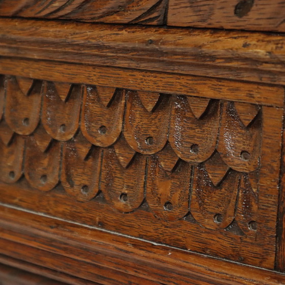 Image 1 of Antique Bench Oak Church