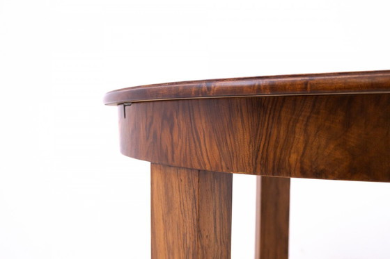 Image 1 of Art Deco table from the 1940s, Poland. 