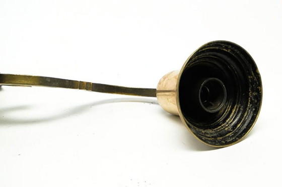 Vintage Eclectic Sconces, Poland, 1950s, Set of 2 – Wall lights, Brass (photo 7 of 9)