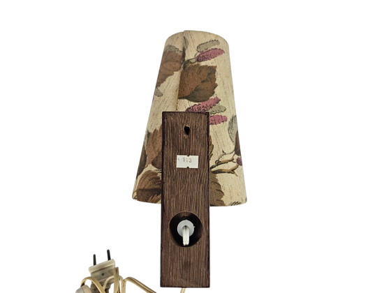 Image 1 of Dutch Design - Attr. Philips Holland - Teak - Wandlampje - 60's