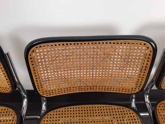 Image 1 of Set di quattro sedie B32 di Gavina della fine degli anni '60