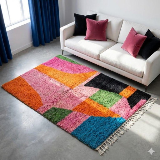 Tapis Marocain Berbère 270cmx150cm – vloerkleden en tapijten, Cotton (photo 2 of 7)
